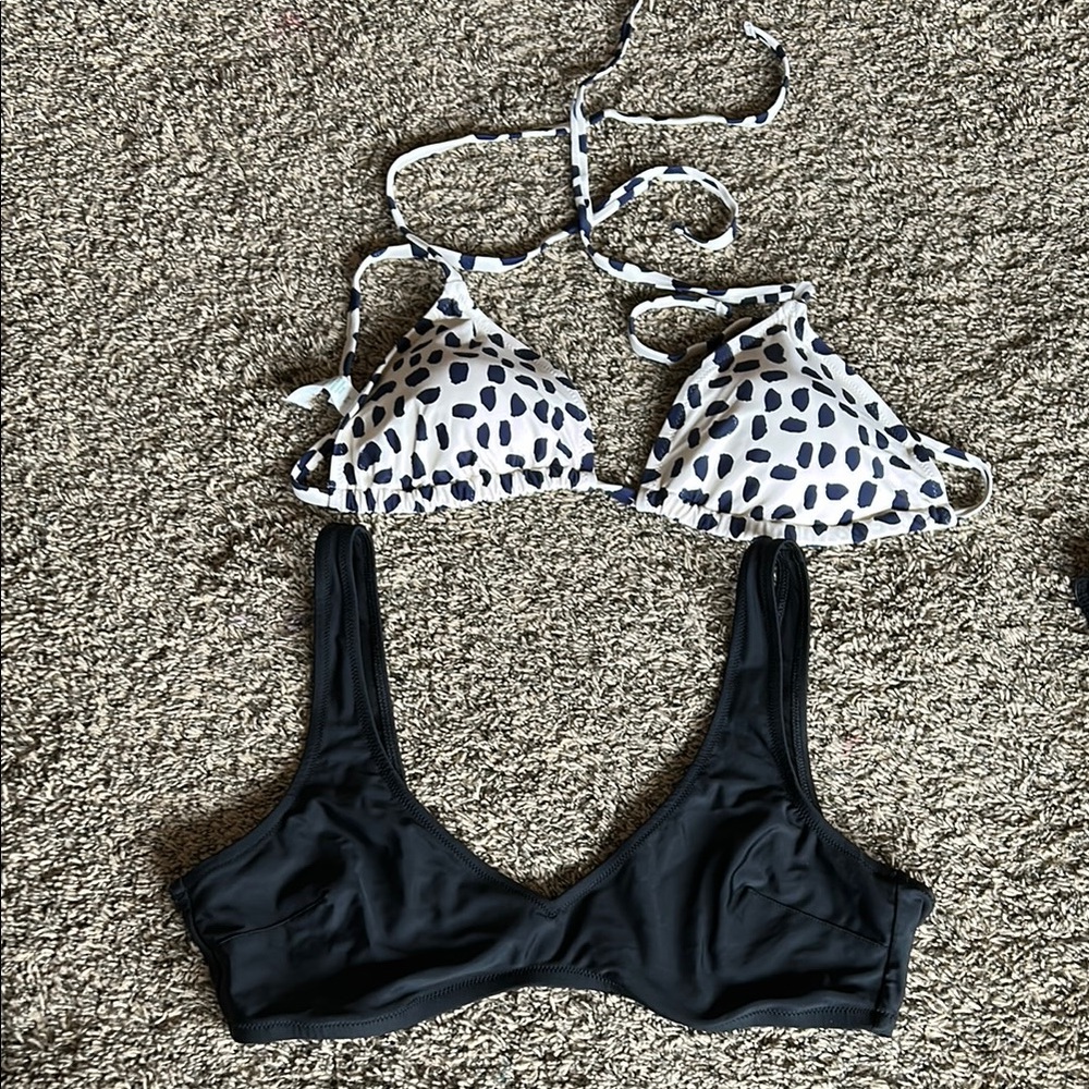 aerie bikini tops (set of 2, both size XL)